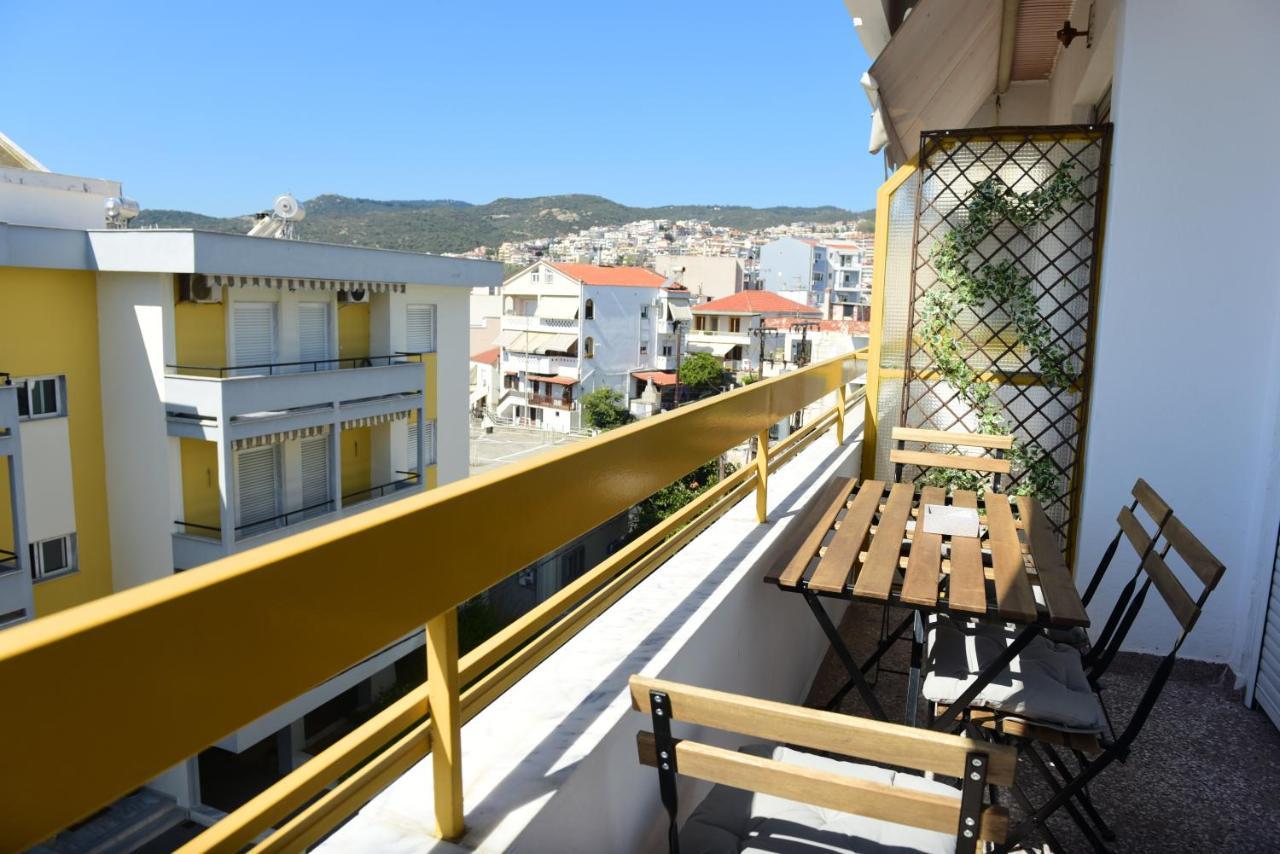 Urban Kalamitsa Beach Appartment Кавала Экстерьер фото